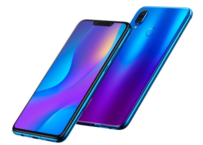 Huawei P Smart+, diseño