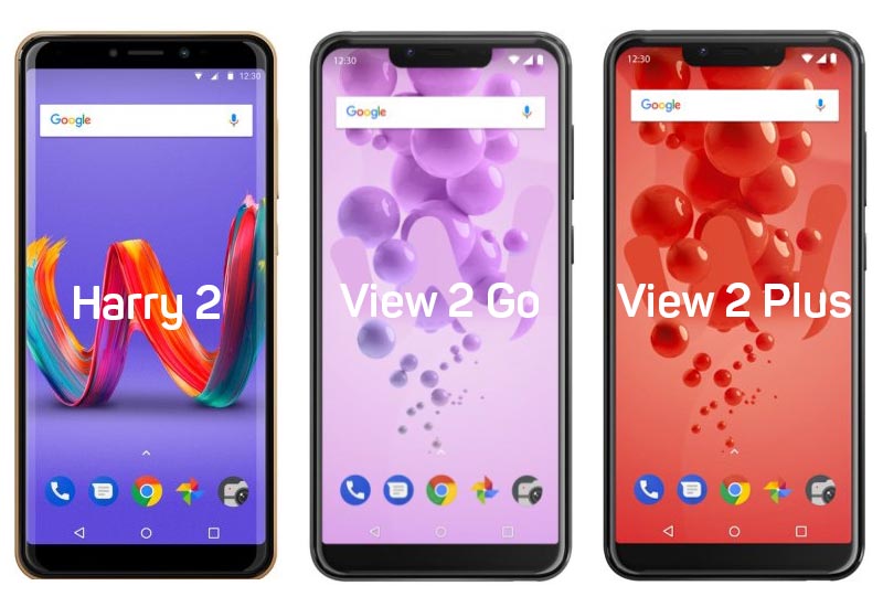 Nuevos Wiko Harry 2, View 2 Go y View 2 Plus