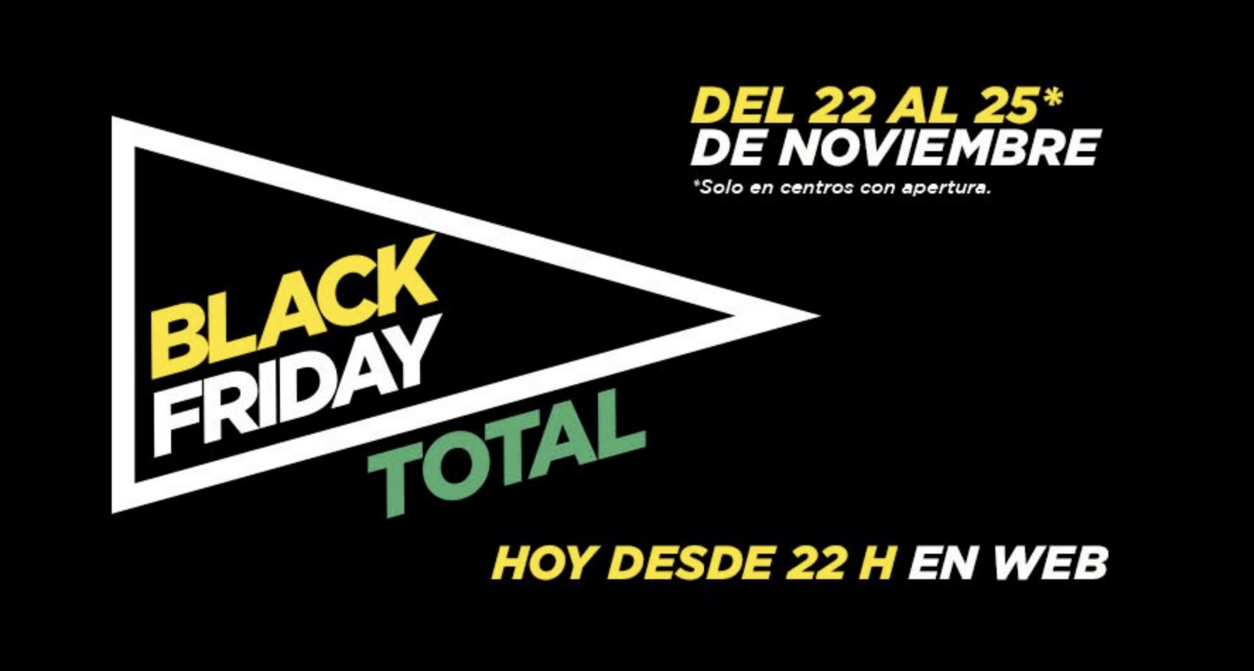 Black Friday El Corte Inglés