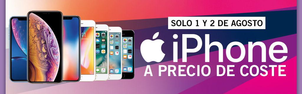 iPhone a precio de coste en Phone House, agosto 2019